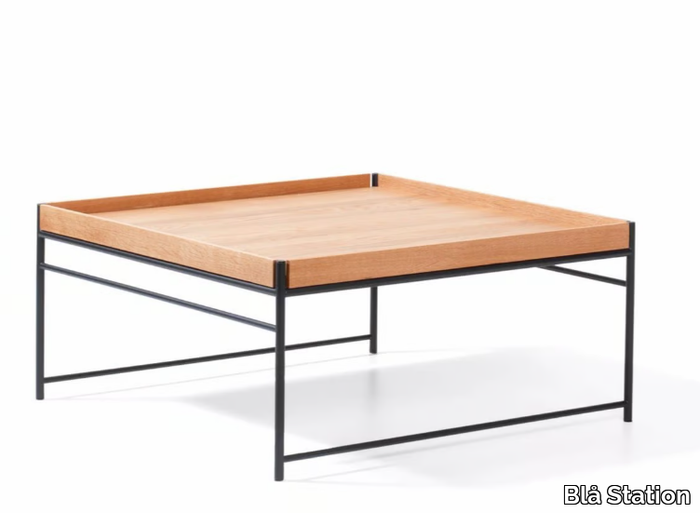 UNIT - Square wooden coffee table _ Blå Station