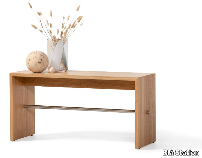 PING-PONG MINI - Contemporary style low rectangular solid wood coffee table _ Blå Station