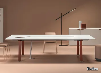 TAKE OFF - Rectangular meeting table _ Bralco