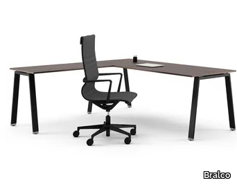 TAKE-OFF EVO / COUNTRY - L-shaped workstation desk _ Bralco