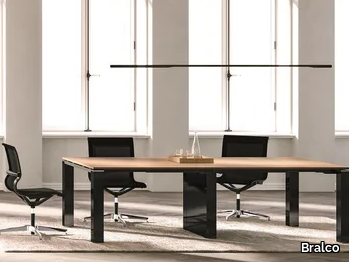 JET EVO - Meeting table with cable management _ Bralco