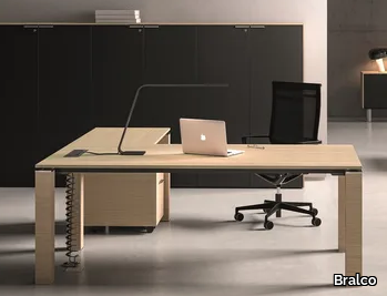 JET - L-shaped executive desk _ Bralco