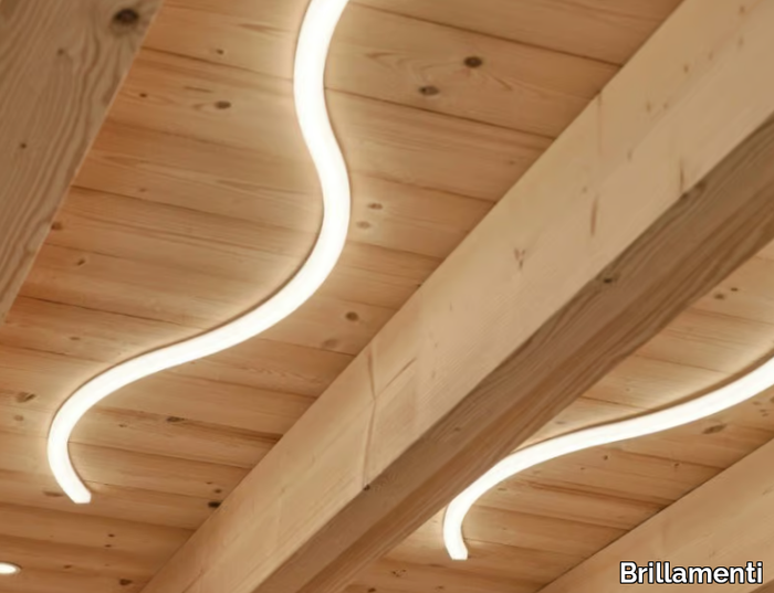 ESSE - LED Corian® ceiling lamp _ Brillamenti