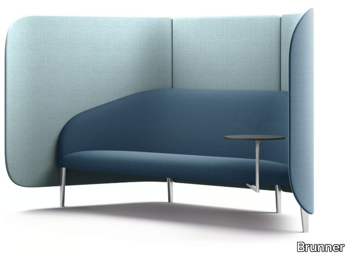 CELLULAR - Fabric small sofa high-back _ Brunner