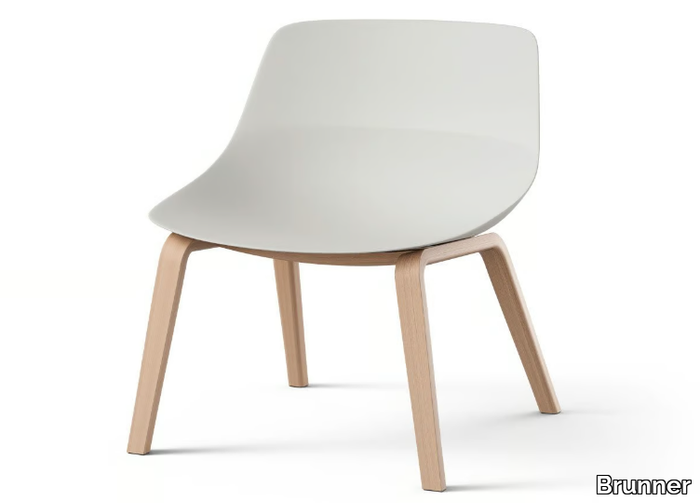 CRONA LIGHT LOUNGE - Plastic easy chair _ Brunner