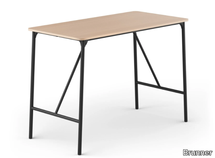 NATE S - Folding rectangular high table _ Brunner