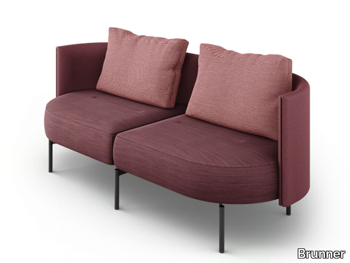 OVAL - 2 seater sofa _ Brunner