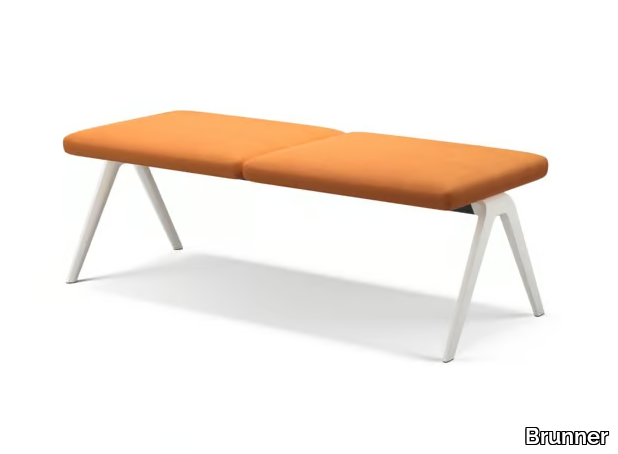 A-BENCH - Backless fabric bench seating _ Brunner