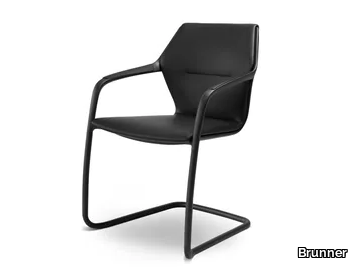 RAY - Cantilever ergonomic fabric chair _ Brunner