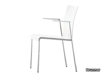 VERONA - Chair with armrests _ Brunner