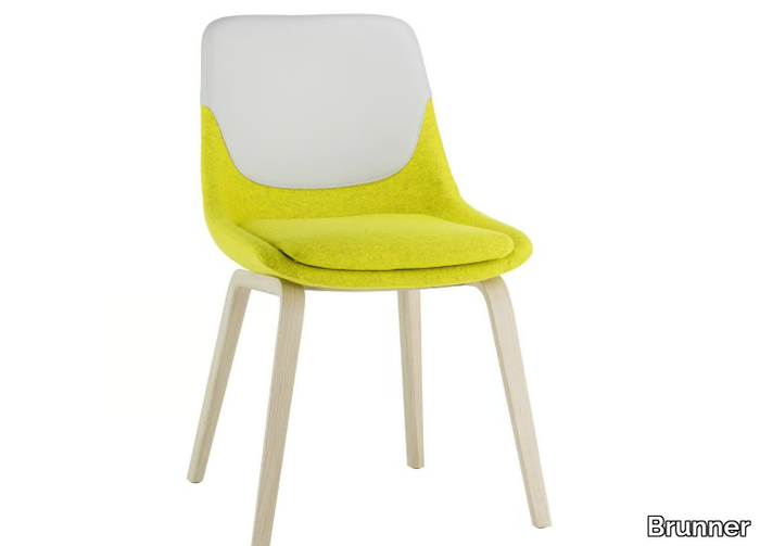 CRONA - Upholstered fabric chair _ Brunner