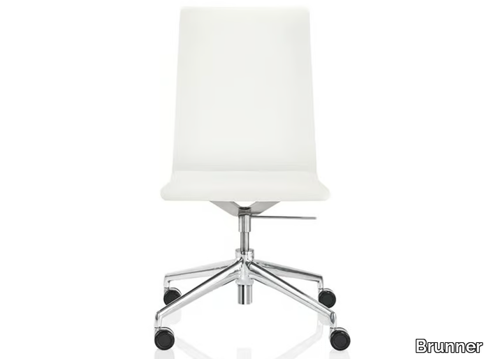 FINASOFT - Office chair with castors with 4-Spoke base _ Brunner