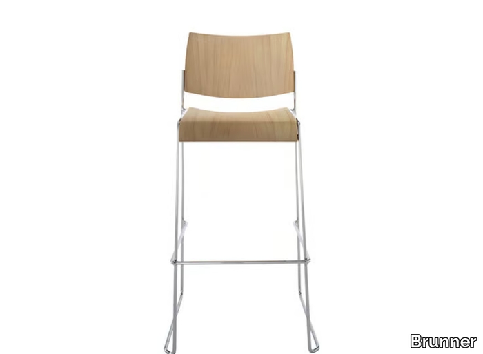 LINOS - Sled base chair _ Brunner