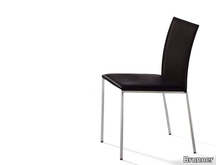 MILANOLIGHT - Upholstered fabric chair _ Brunner