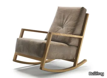 SWINGELING - Rocking armchair with armrests _ Bullfrog