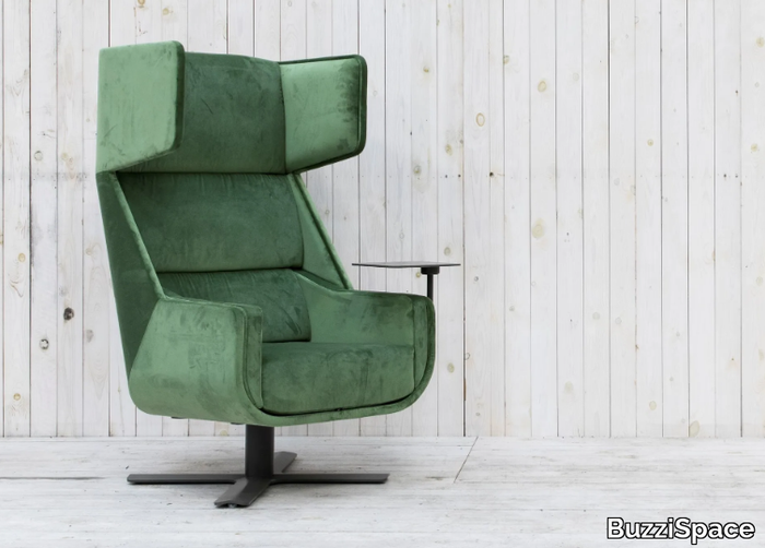 BuzziMe - Wing felt armchair _ BuzziSpace