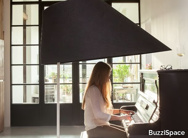 BuzziShade Standing - Sound absorbing lighting _ BuzziSpace