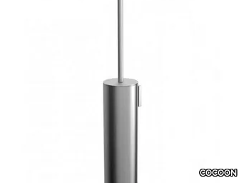 COCOON MONO 62 - Wall-mounted stainless steel toilet brush _ COCOON