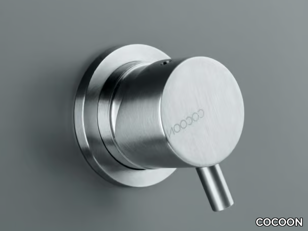 COCOON MONO 01U - Stainless steel shower/bath mixer _ COCOON