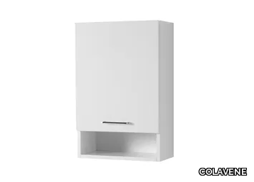 PENSILE LAVANDERIA - Wall-mounted chipboard laundry room cabinet with hinged doors _ COLAVENE