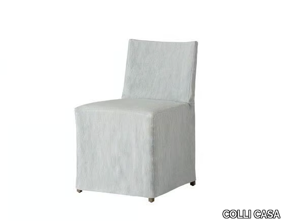 RAPALLO - Solid-color fabric chair cover _ COLLI CASA