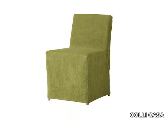 TAORMINA - Solid-color fabric chair cover _ COLLI CASA