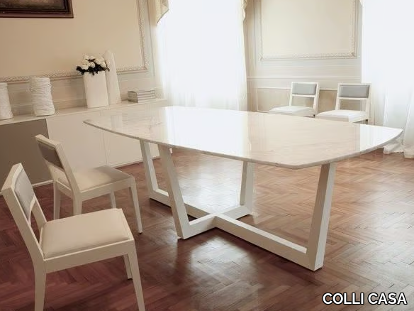 TORINO - Rectangular marble table _ COLLI CASA