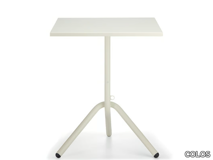 TA 1/Q-600 - Square drop-leaf plate table _ COLOS