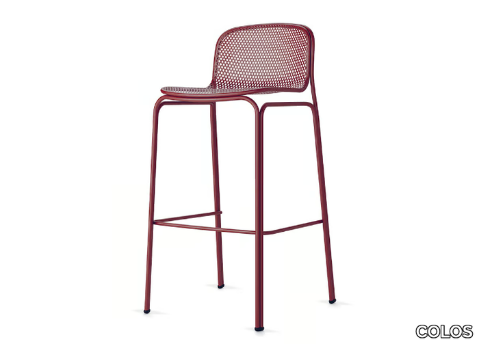 VILLA 3 - High stackable wire mesh stool _ COLOS