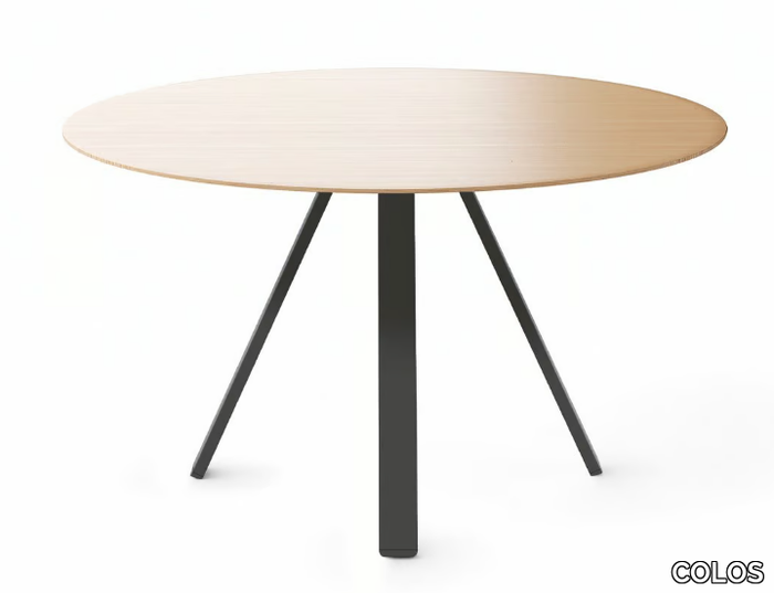 VU B/T 1300 - Round table with 4-star base _ COLOS