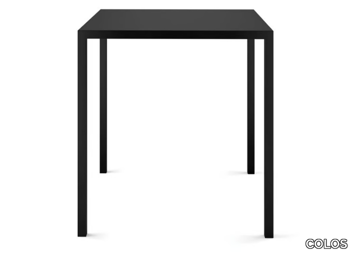 QU 600 - Stackable powder coated steel table _ COLOS