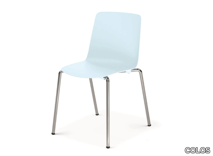 VESPER 1 - Stackable polypropylene chair _ COLOS