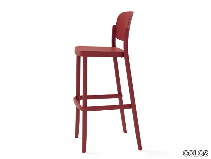 PIAZZA 3A - High stackable polypropylene stool _ COLOS