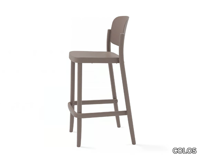 PIAZZA 3B - High stackable polypropylene stool _ COLOS