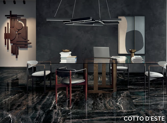 ALLURE - OROBICO - Laminated stoneware wall/floor tiles with marble effect _ COTTO D'ESTE