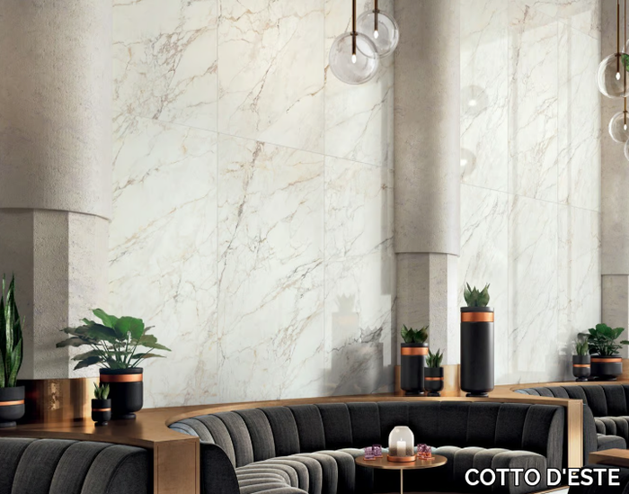 ALLURE – PAONAZZETTO - Laminated stoneware wall/floor tiles with marble effect _ COTTO D'ESTE