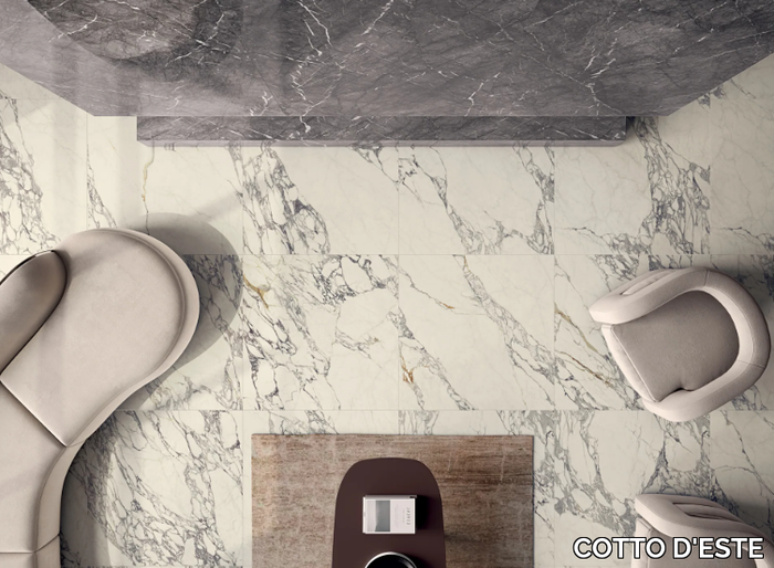 STARLIGHT - CORCHIA ARABESQUE - Laminated stoneware wall tiles / flooring with marble effect _ COTTO D'ESTE