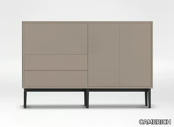 PIXEL - Wooden sideboard with doors _ CAMERICH