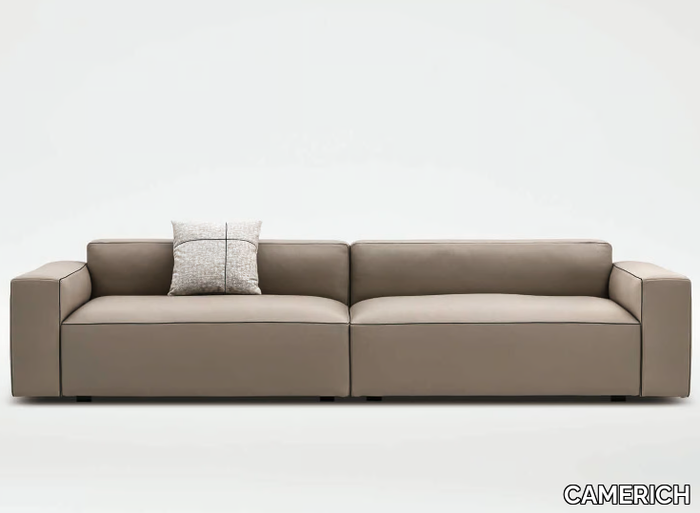 RUBIX - Sectional leather sofa _ CAMERICH