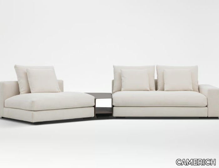 EPIC - Sectional curved fabric sofa _ CAMERICH