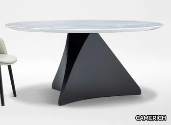 SPIN - Round marble table _ CAMERICH