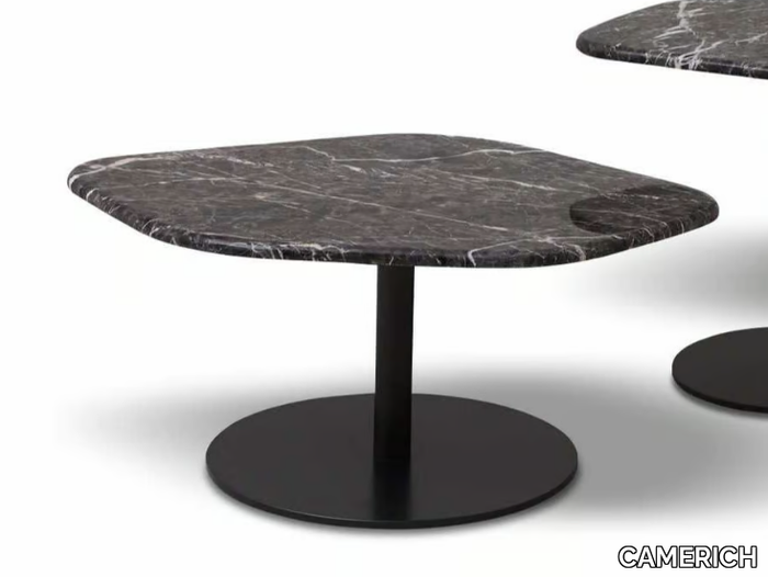 HANNA - Coffee table with pentagonal marble top _ CAMERICH