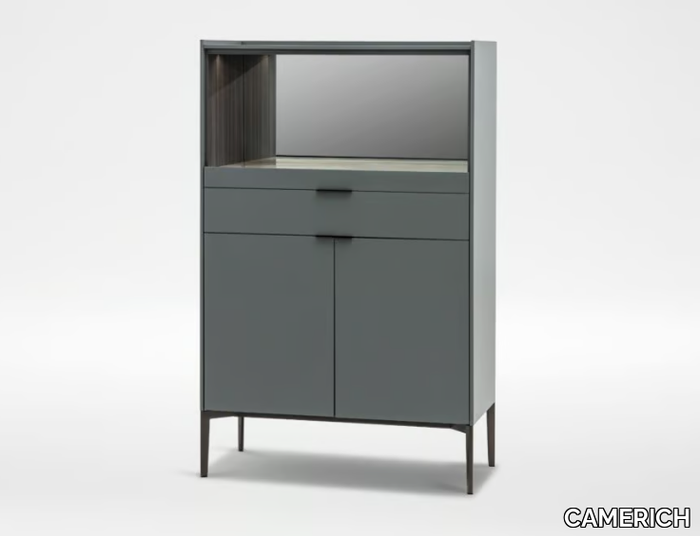 MATRIX - Wooden highboard with doors _ CAMERICH