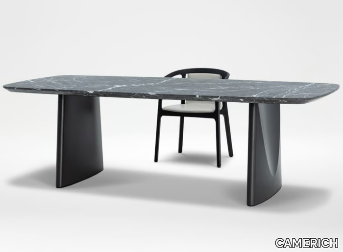 OLIVE - Rectangular marble table _ CAMERICH