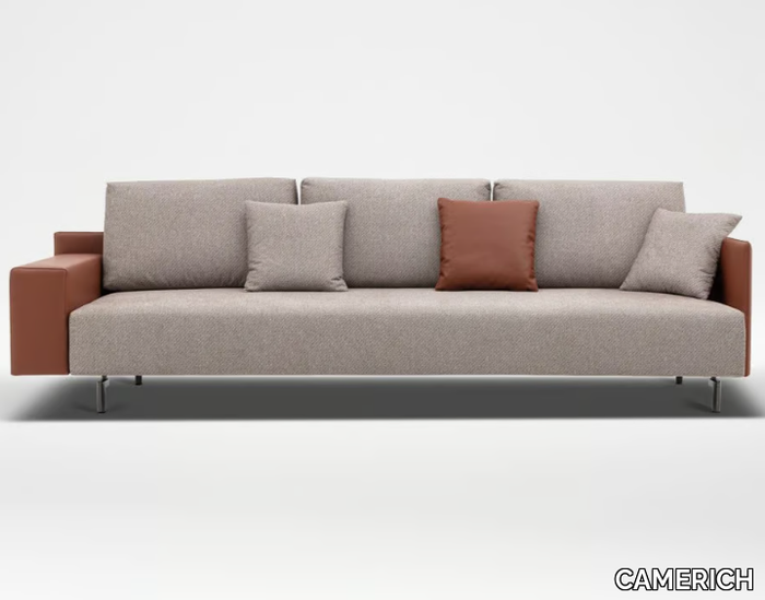 EAST-WEST - 3 seater sectional fabric sofa _ CAMERICH