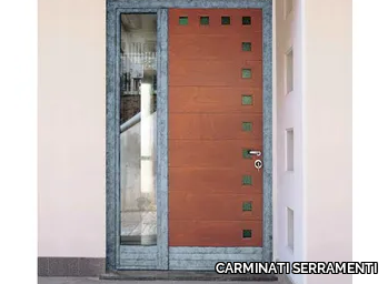 Mahogany entry door - Exterior mahogany entry door _ CARMINATI SERRAMENTI