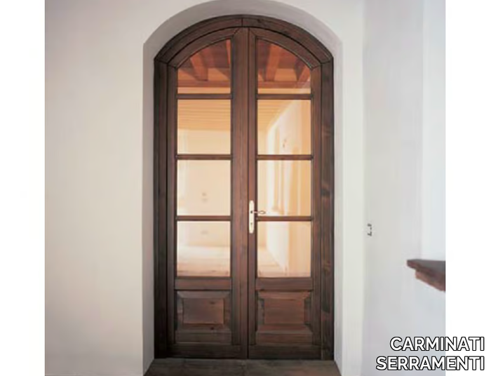 KLIMA 80 - Pine patio door _ CARMINATI SERRAMENTI