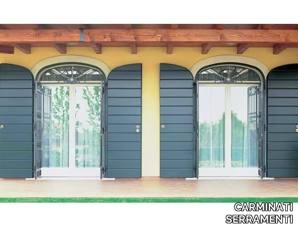 KLIMA 92 - Wooden patio door _ CARMINATI SERRAMENTI