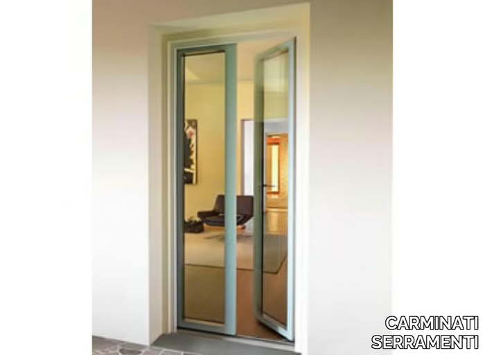 VITRUM DOUBLE - Wood and glass patio door _ CARMINATI SERRAMENTI