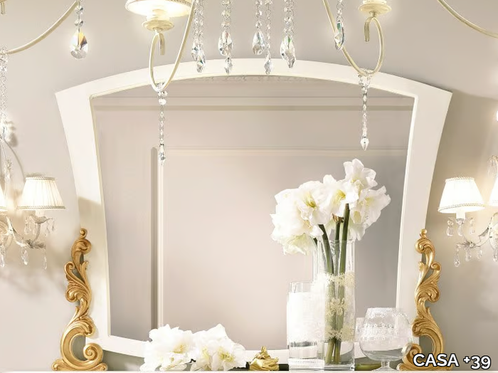 LA FENICE - Framed wall-mounted mirror _ CASA +39